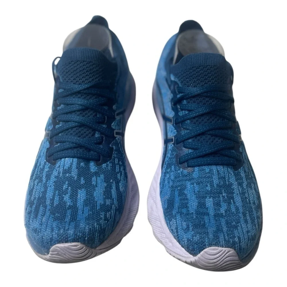 ASICS Gel-Nimbus 23 Women’s Blue Knit Athletic Shoes